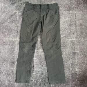 Mens Patagonia Venga Rock Dark Gray Lightweight Hiking Climbing Pants Sz 32 X 32